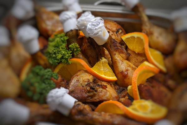 Krispiga kycklingben